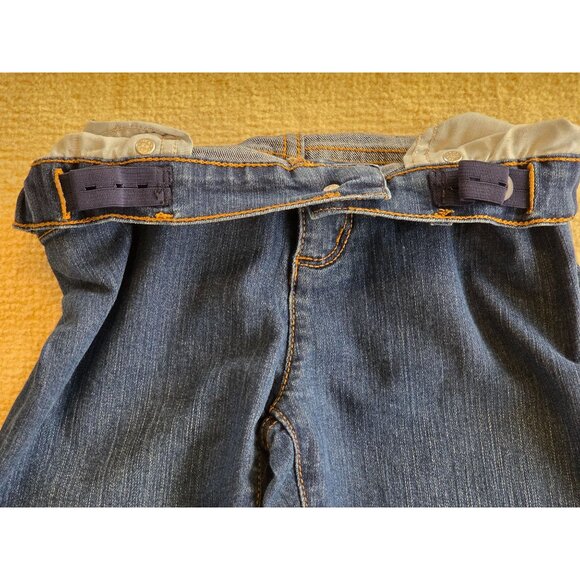 Children's Place Girls Bootcut Medium Wash Blue Jeans Adjustable Waist Size 8 - Picture 5 of 7